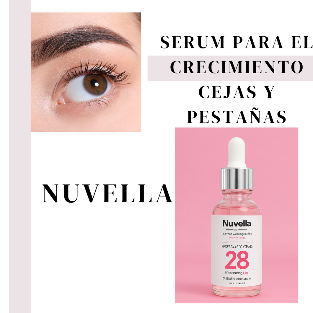 Nuvella Serum Para Cejas y Pestañas