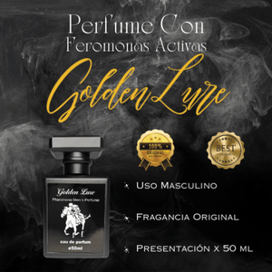 Perfume de caballeros con feromonas Golden Lure