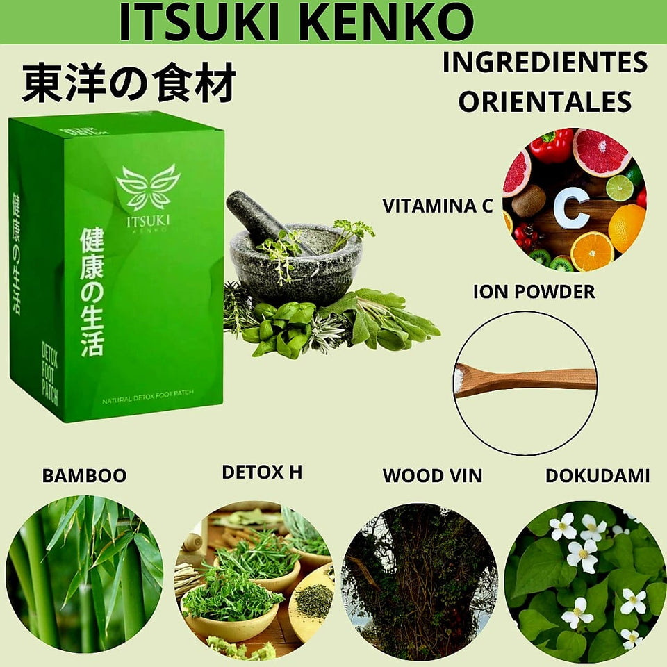 Kinoki Parche desintoxicante para pies y cuerpo